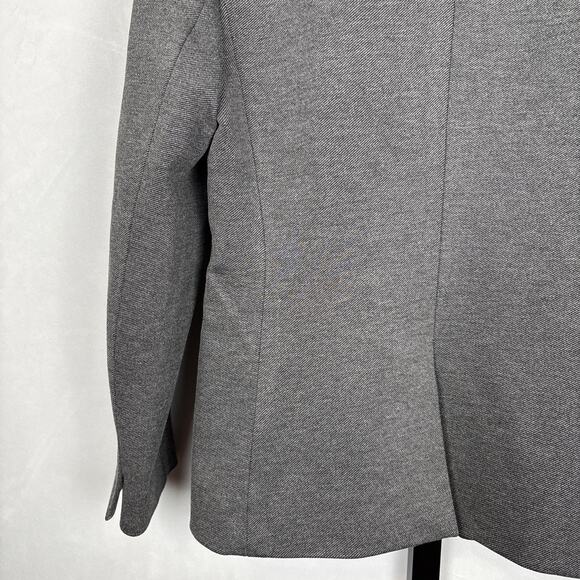 J. Crew 365 Going Out Blazer Women's 6 Stretch Twill Gray Jacket Preppy Workwear - Picture 11 of 11